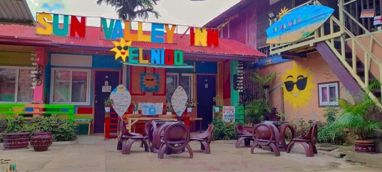 Sun Valley Hostel El Nido Ngoại thất bức ảnh